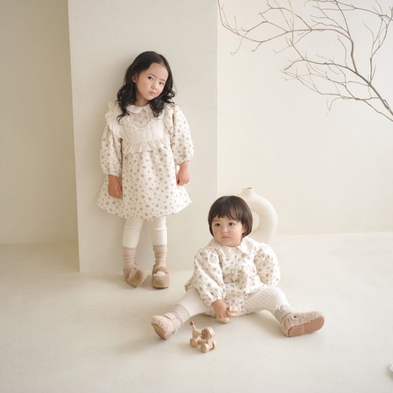 Neneru - Korean Baby Fashion - #babyoninstagram - Kate One-piece - 6