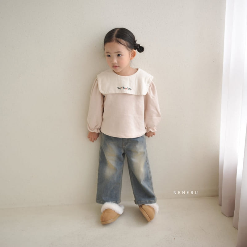 Neneru - Korean Baby Fashion - #babyoninstagram - Wide Jeans - 3