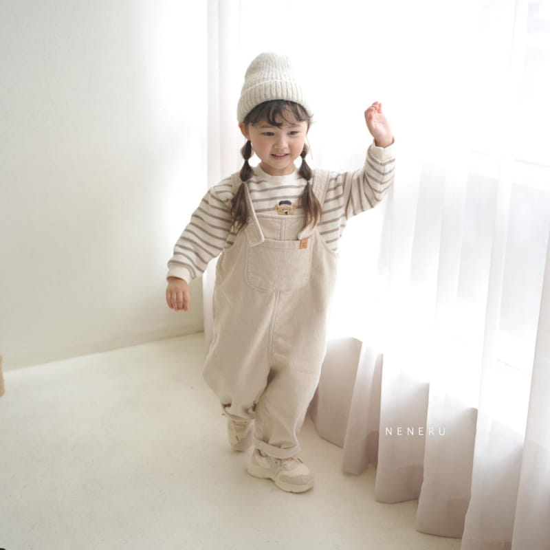 Neneru - Korean Baby Fashion - #babyoninstagram - Tom Tom Dungarees - 2