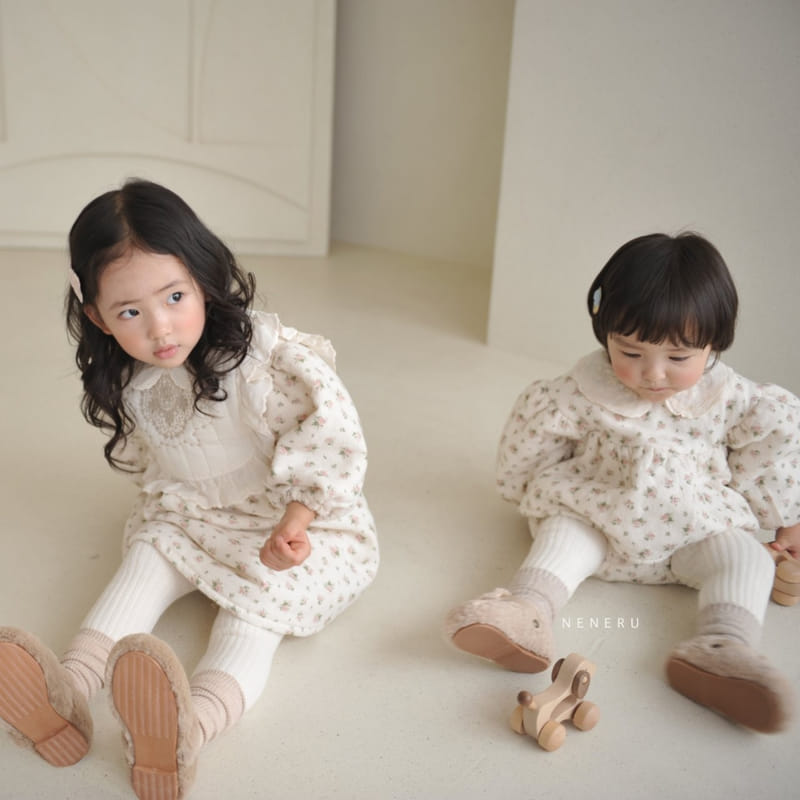 Neneru - Korean Baby Fashion - #babyootd - Kate One-piece - 7