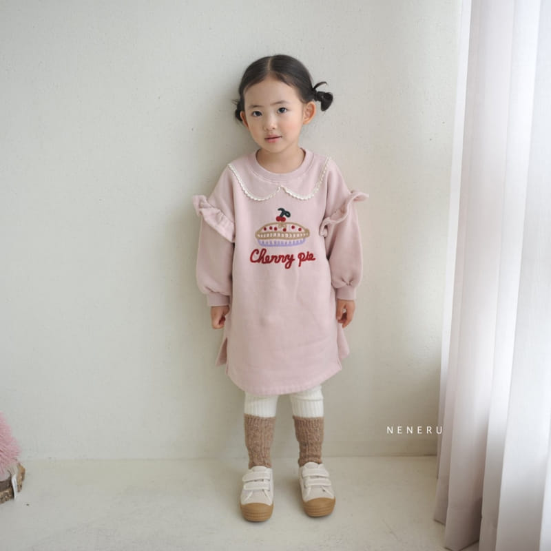 Neneru - Korean Baby Fashion - #babyootd - Cherry Pie One-piece - 6