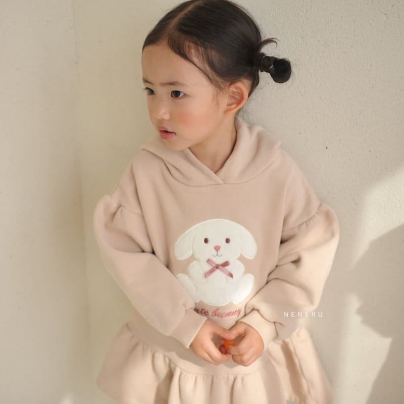 Neneru - Korean Baby Fashion - #babyootd - Cuty Hoody One-piece - 5