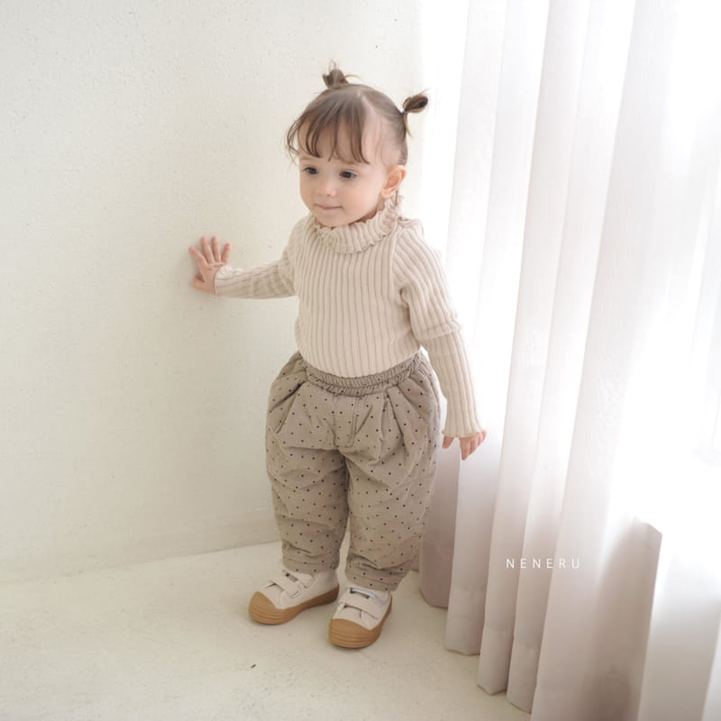 Neneru - Korean Baby Fashion - #babyoninstagram - Lulu Rib Tee Bebe - 4