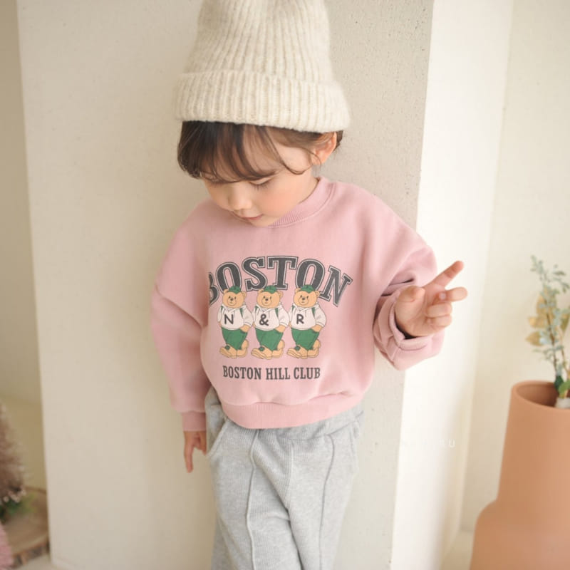 Neneru - Korean Baby Fashion - #babyootd - Boston Sweatshirt - 9