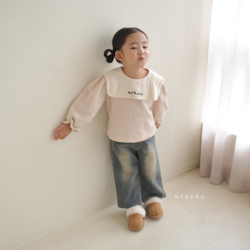 Neneru - Korean Baby Fashion - #babyoninstagram - Wide Jeans - 4