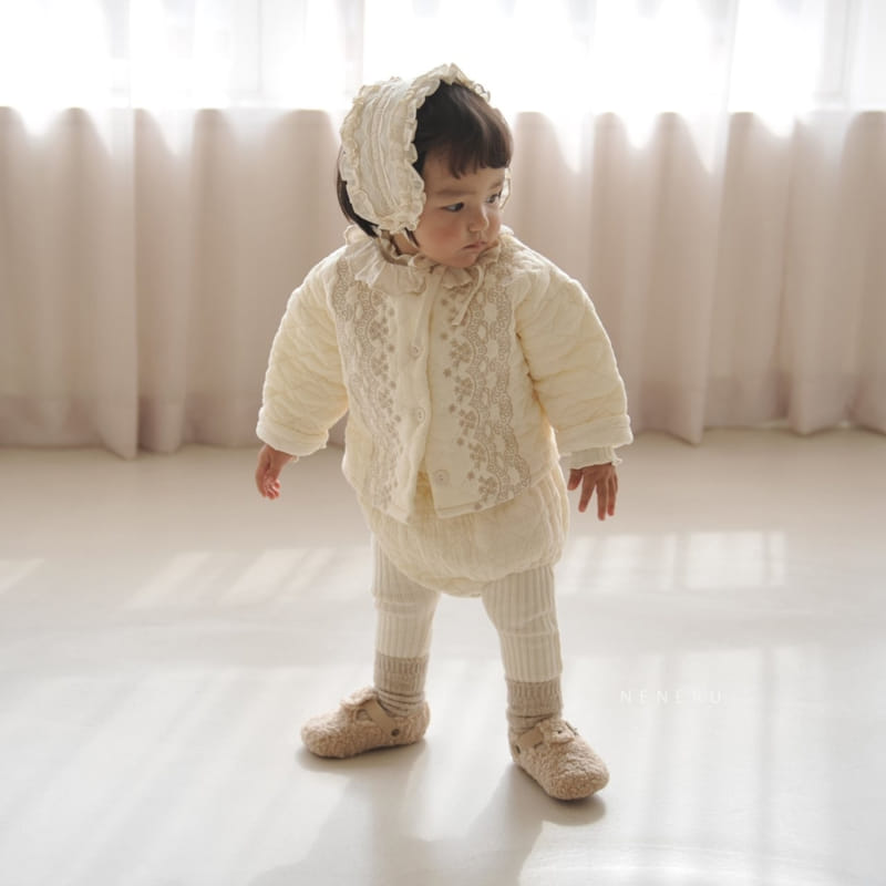 Neneru - Korean Baby Fashion - #babyootd - Lococo Bloomer Set - 5