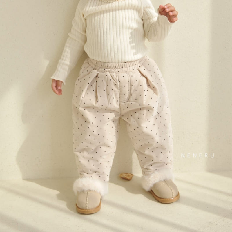 Neneru - Korean Baby Fashion - #babyoutfit - Circle Bonding Pants - 2