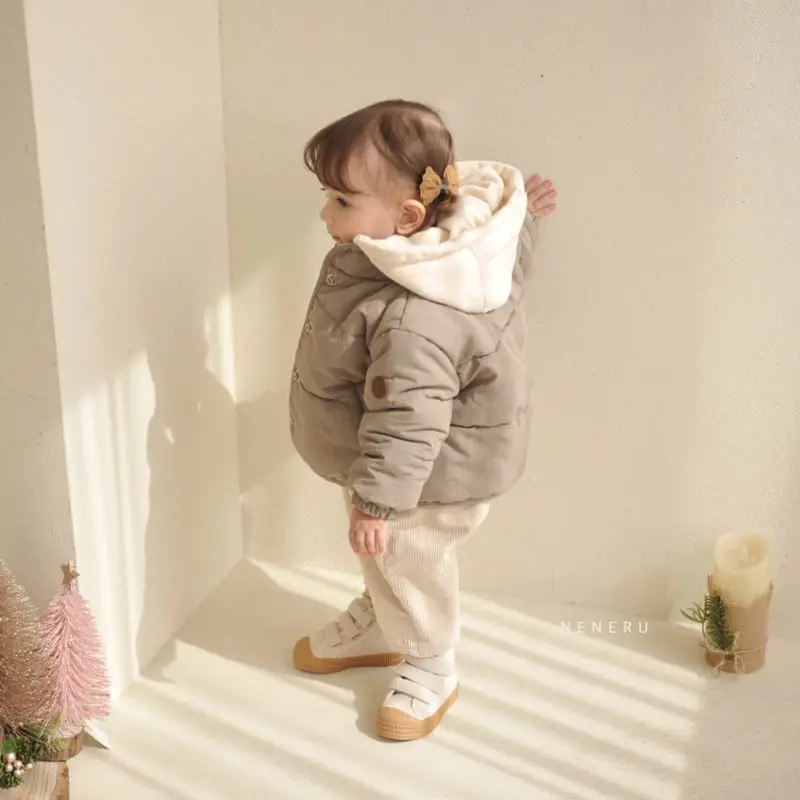 Neneru - Korean Baby Fashion - #babyoutfit - Simply Padding Jacket - 11