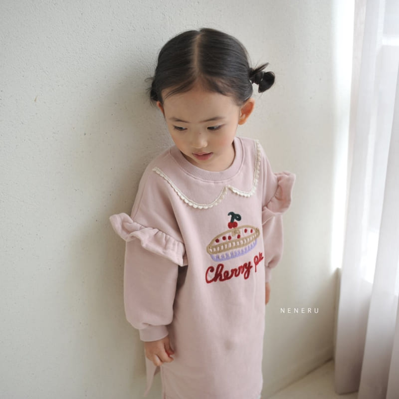 Neneru - Korean Baby Fashion - #babyoutfit - Cherry Pie One-piece - 7