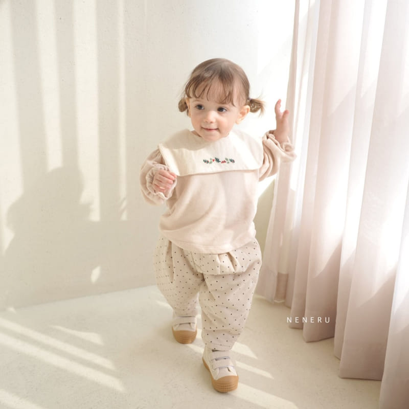 Neneru - Korean Baby Fashion - #babyoutfit - Tini Collar Tee Bebe - 4