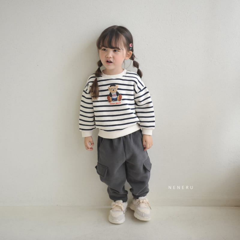 Neneru - Korean Baby Fashion - #babyoutfit - Teddy St Sweatshirt Bebe - 2