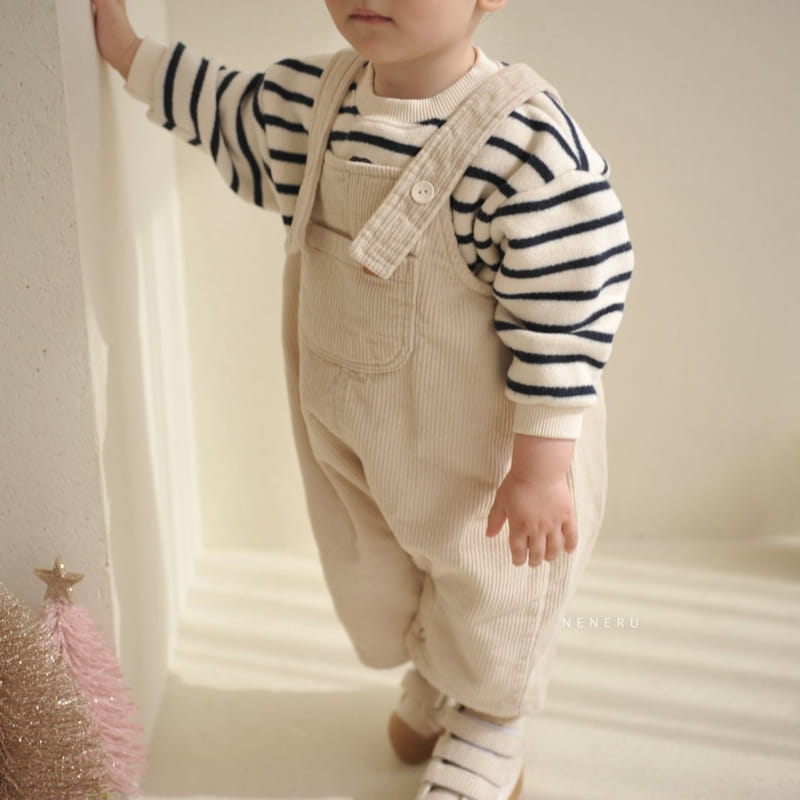 Neneru - Korean Baby Fashion - #babyoutfit - Tomtom Bebe Dungarees - 4