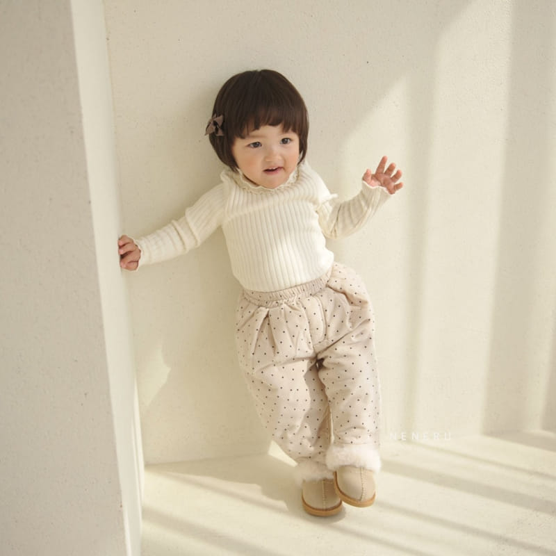 Neneru - Korean Baby Fashion - #babywear - Circle Bonding Pants - 4