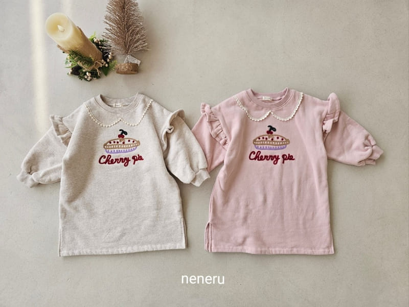 Neneru - Korean Baby Fashion - #onlinebabyboutique - Cherry Pie One-piece - 10