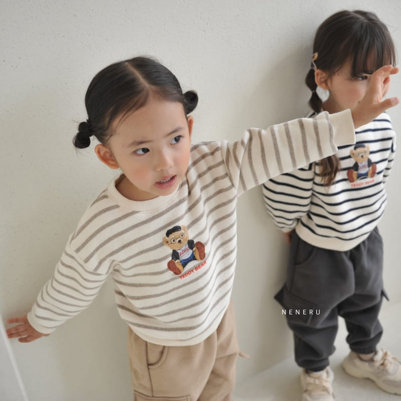 Neneru - Korean Baby Fashion - #babywear - Teddy St Sweatshirt Bebe - 4