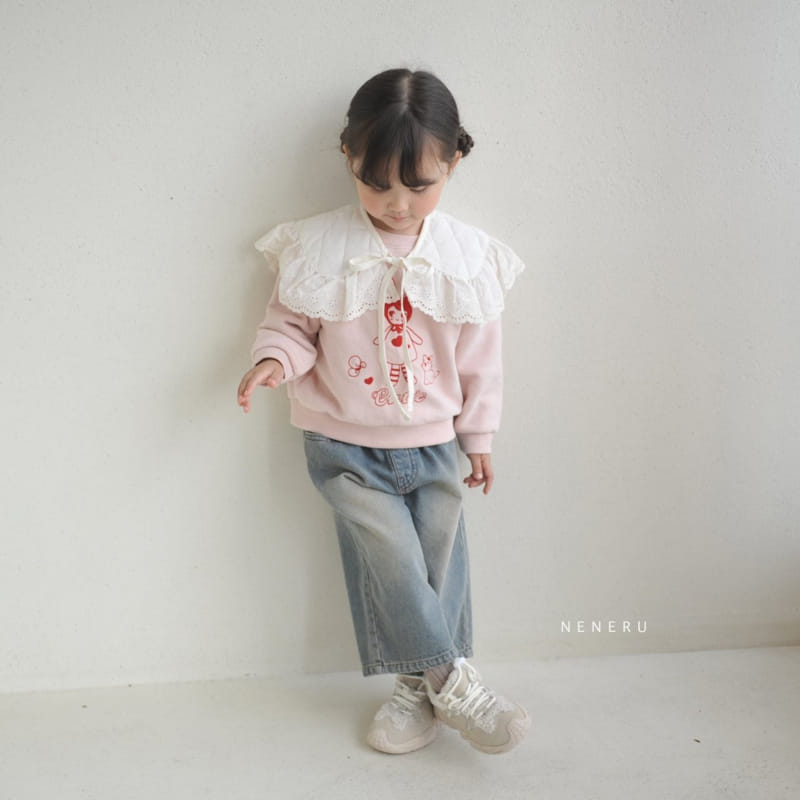 Neneru - Korean Baby Fashion - #onlinebabyboutique - Wide Jeans - 8