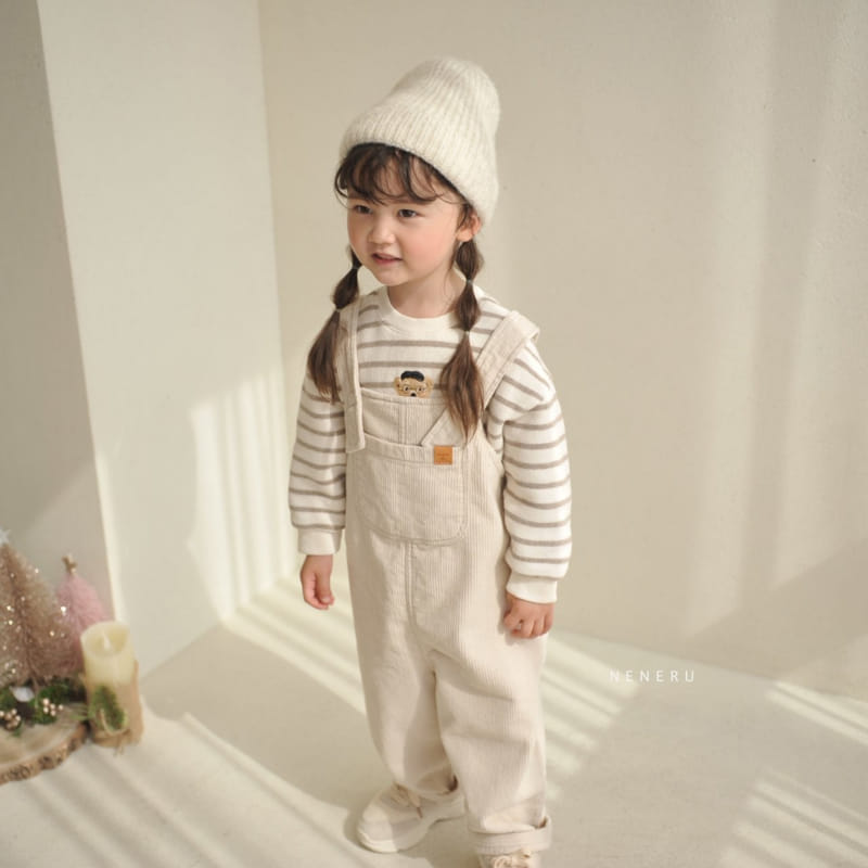 Neneru - Korean Baby Fashion - #onlinebabyshop - Tom Tom Dungarees - 8