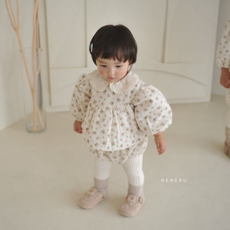 Neneru - Korean Baby Fashion - #onlinebabyshop - Kate Bloomer Set - 9