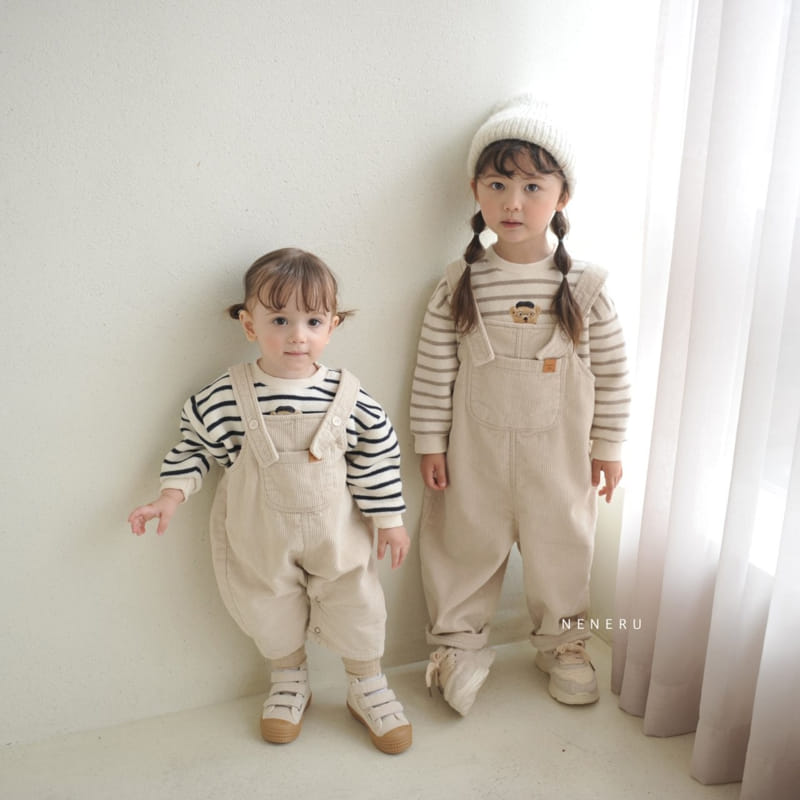 Neneru - Korean Baby Fashion - #onlinebabyshop - Tomtom Bebe Dungarees - 7