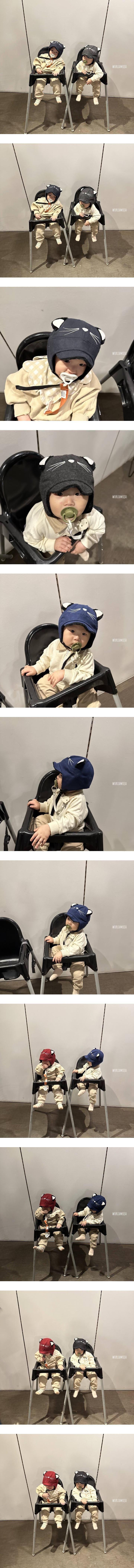 New World - Korean Baby Fashion - #babyfashion - Cat Pilot Hats