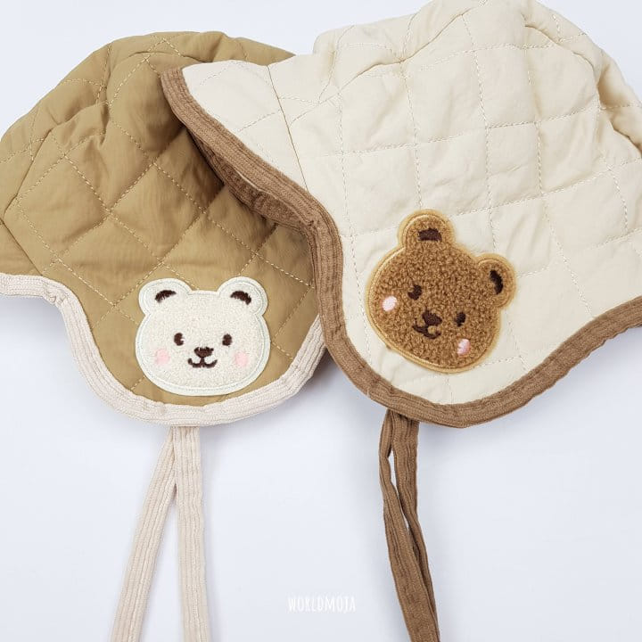 New World - Korean Baby Fashion - #babywear - Bear PAdding Hat