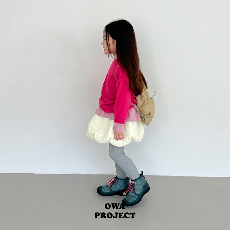 O Wa - Korean Children Fashion - #Kfashion4kids - Frill Turtleneck Tee - 2