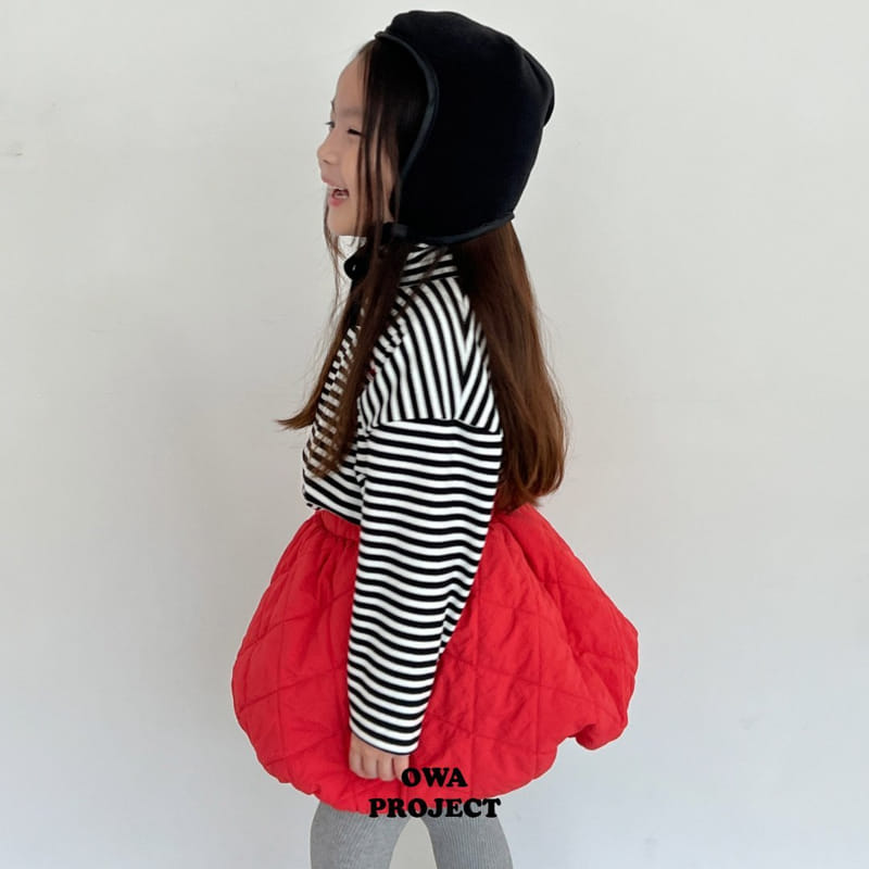 O Wa - Korean Children Fashion - #Kfashion4kids - Padding Check Hat - 6