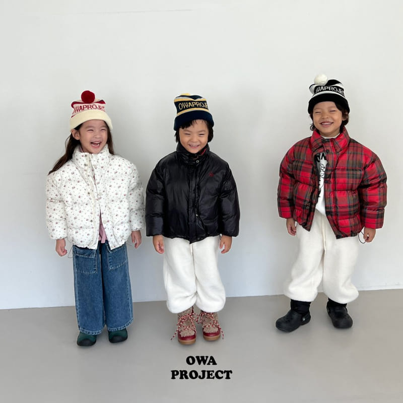 O Wa - Korean Children Fashion - #kidzfashiontrend - Reversible Padding Jacket - 4