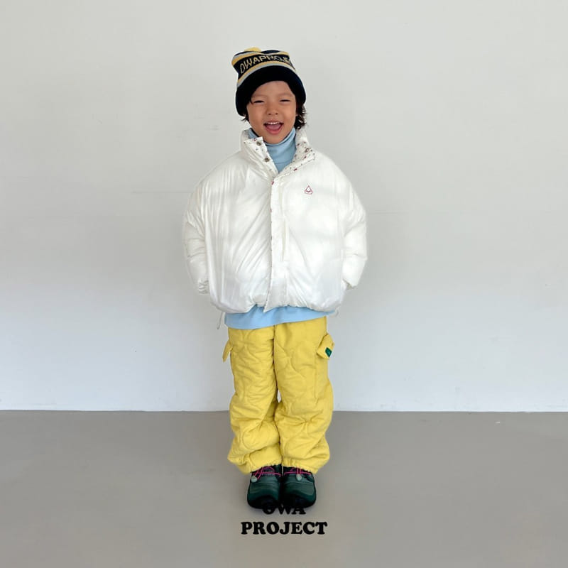 O Wa - Korean Children Fashion - #childofig - Cargo Padding Pants - 4