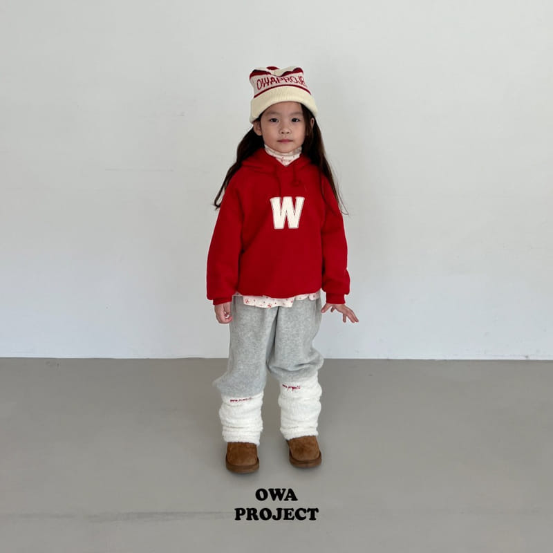 O Wa - Korean Children Fashion - #kidsshorts - W Hoody Tee - 3