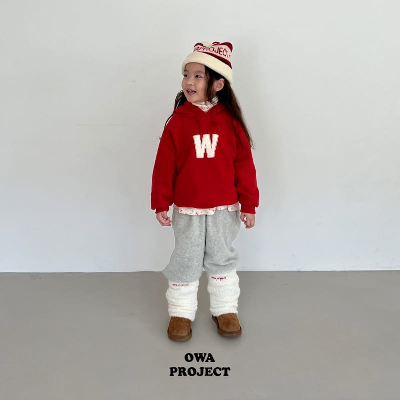 O Wa - Korean Children Fashion - #kidsshorts - W Hoody Tee - 4