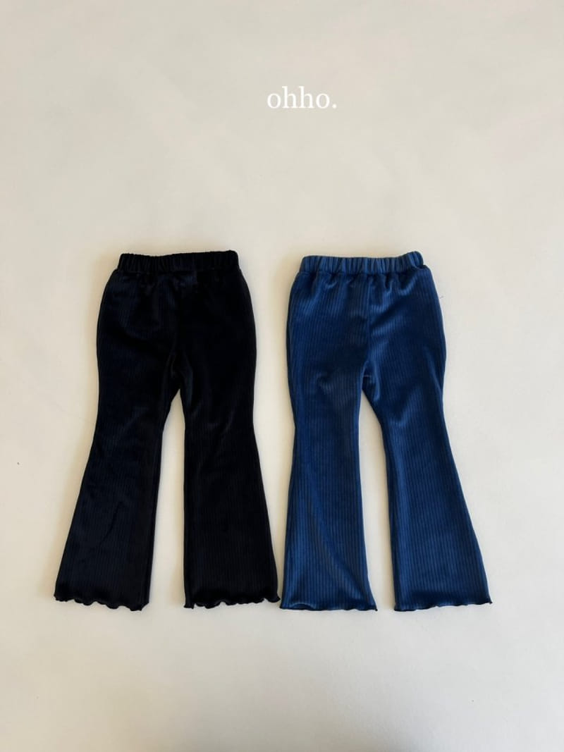 Ohho - Korean Children Fashion - #todddlerfashion - Velvet Mink Fleece Pants - 2