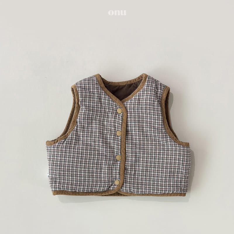 Onu - Korean Children Fashion - #Kfashion4kids - Reversible Vest - 5