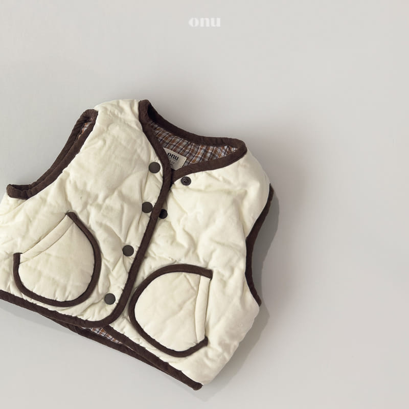 Onu - Korean Children Fashion - #childofig - Reversible Vest - 10