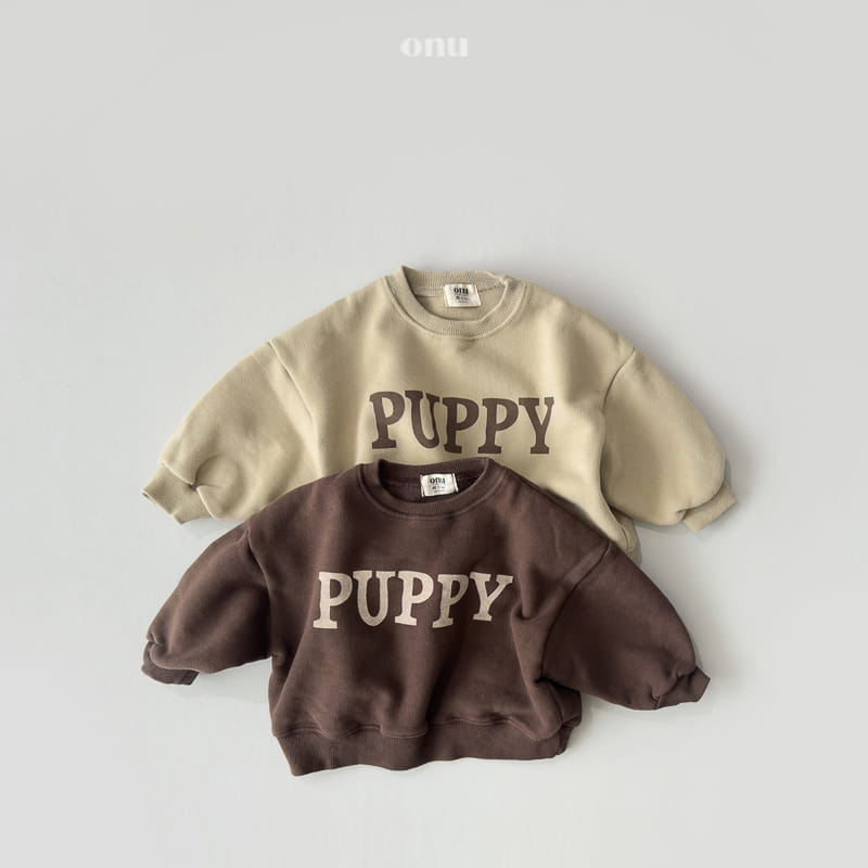 Onu - Korean Children Fashion - #childofig - Puppy Sweatshirt