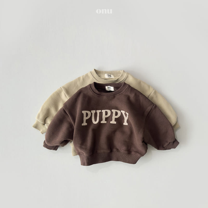 Onu - Korean Children Fashion - #childofig - Puppy Sweatshirt - 2