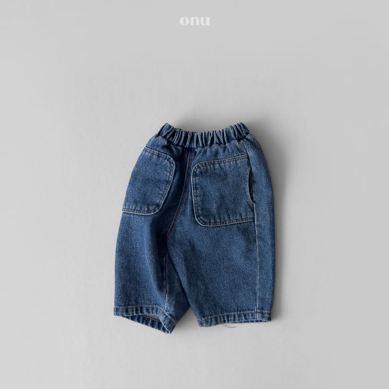 Onu - Korean Children Fashion - #childofig - Denim Jeans - 4