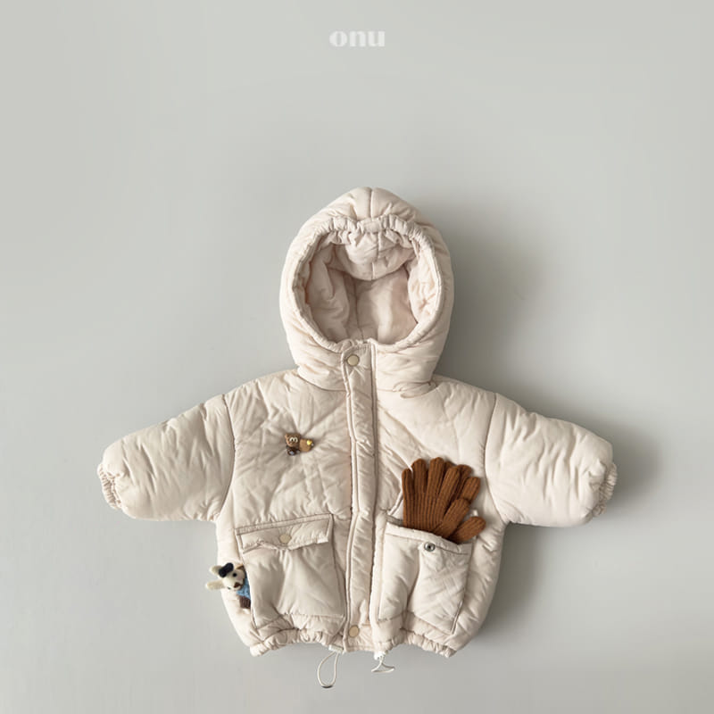 Onu - Korean Children Fashion - #designkidswear - Hoody Padding Jumper - 6