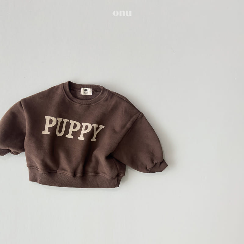 Onu - Korean Children Fashion - #discoveringself - Puppy Sweatshirt - 5