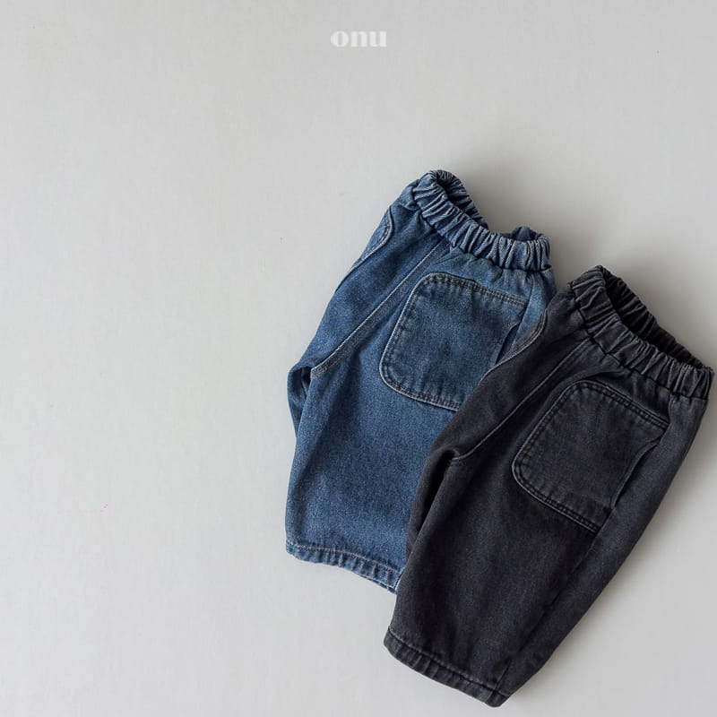 Onu - Korean Children Fashion - #kidsshorts - Denim Jeans - 8