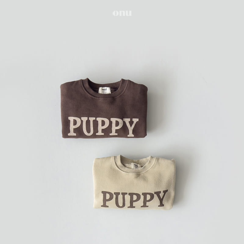 Onu - Korean Children Fashion - #littlefashionista - Puppy Sweatshirt - 11