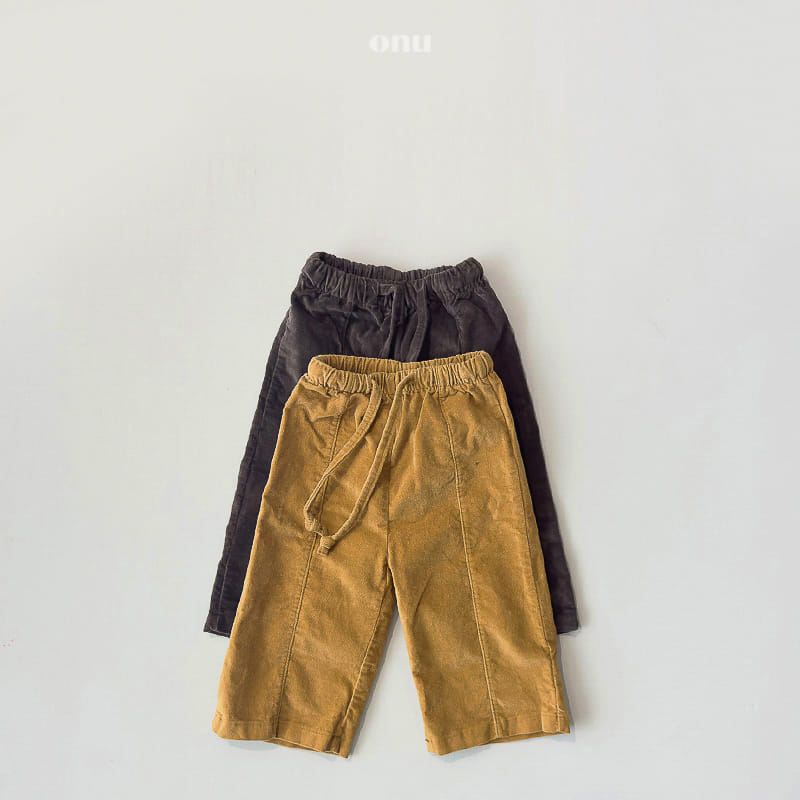 Onu - Korean Children Fashion - #magicofchildhood - Veloure Pants