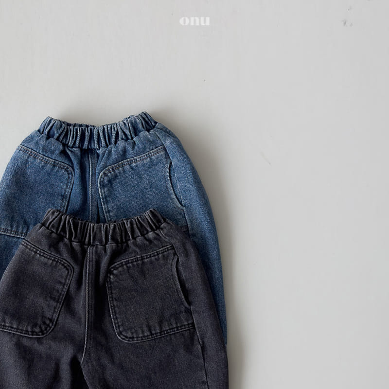 Onu - Korean Children Fashion - #stylishchildhood - Denim Jeans - 2