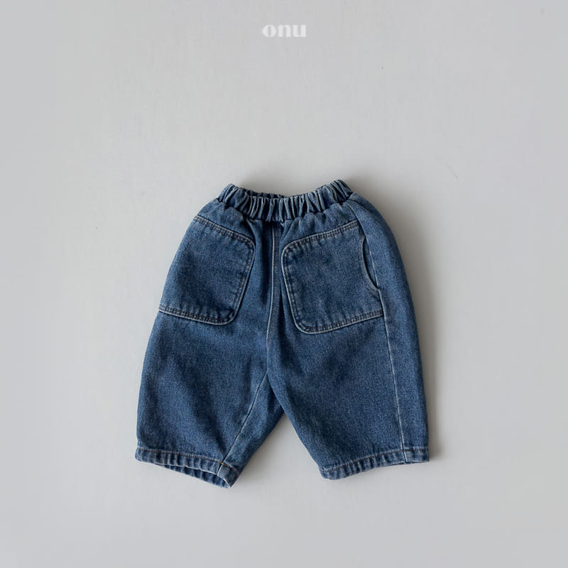 Onu - Korean Children Fashion - #toddlerclothing - Denim Jeans