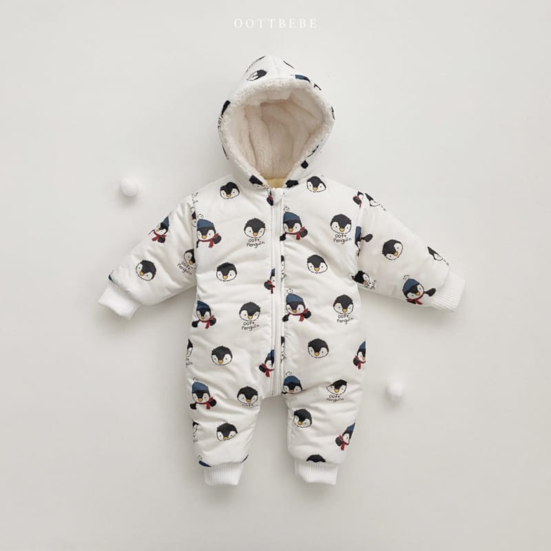 Oott Bebe - Korean Baby Fashion - #babyboutique - Snow Warm Bodysuit - 12