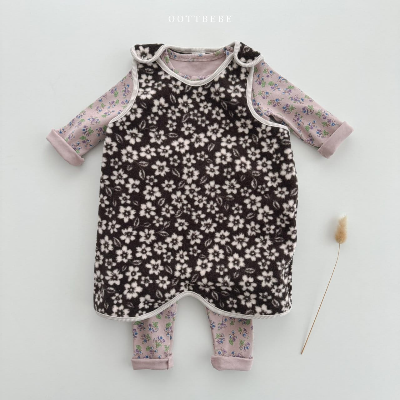 Oott Bebe - Korean Children Fashion - #childofig - Bebe Pol Pol Sleep Vest - 5