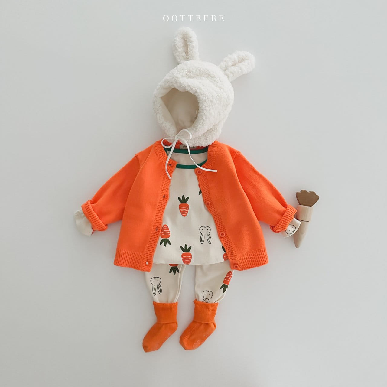 Oott Bebe - Korean Children Fashion - #discoveringself - Vegetable Easywear