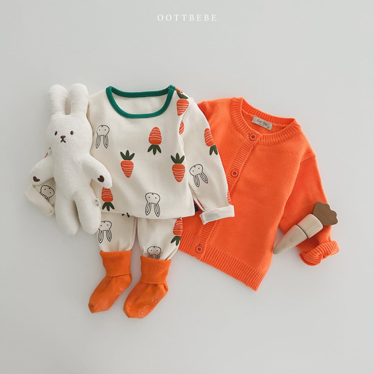 Oott Bebe - Korean Children Fashion - #fashionkids - Vegetable Easywear - 2