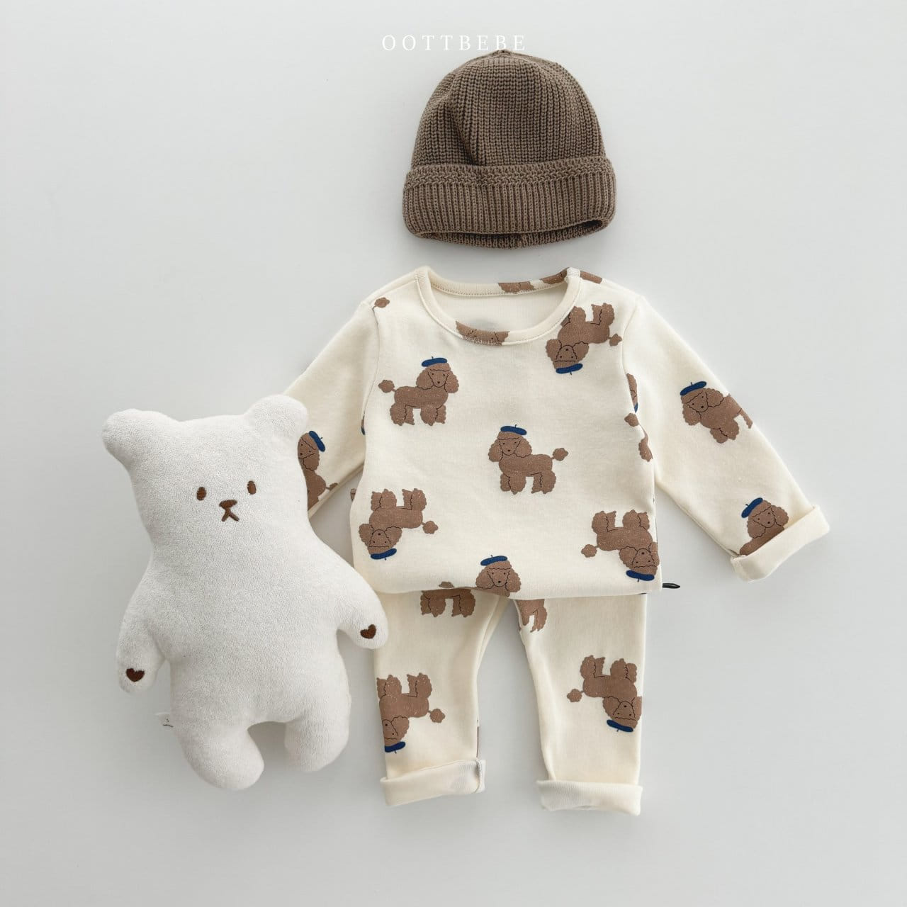 Oott Bebe - Korean Children Fashion - #kidzfashiontrend - Animal Painting Easywear