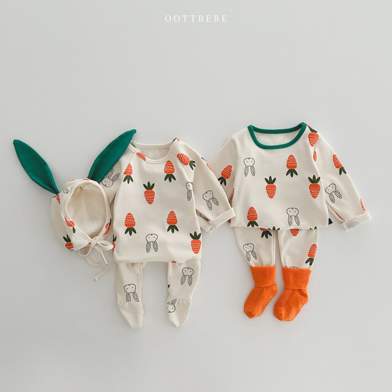 Oott Bebe - Korean Children Fashion - #todddlerfashion - Vegetable Easywear - 11